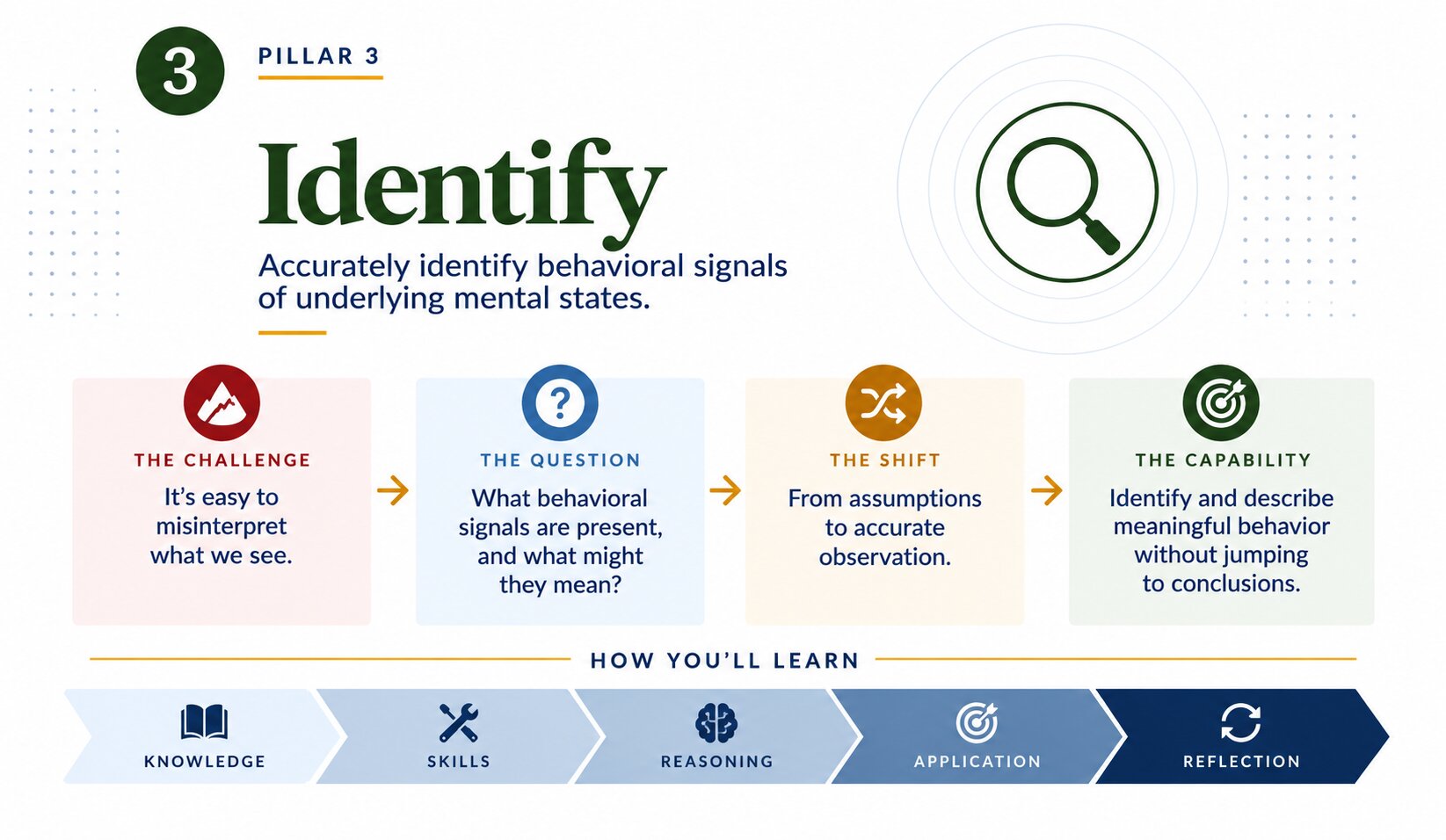 Pillar 3: Identify